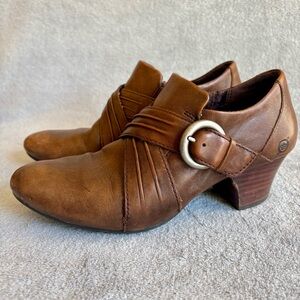 Born Nova ankle boots genuine‎ leather heeled shoes